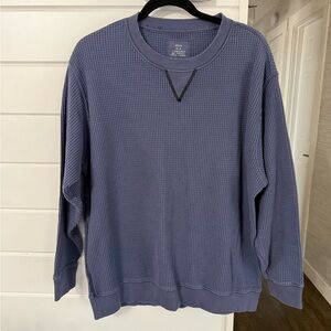Aerie The Sweat Waffle Knit Crewneck